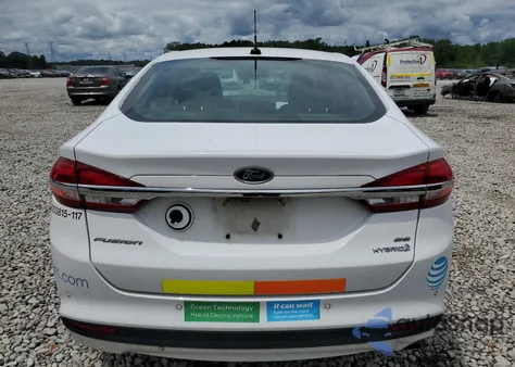 2017 Ford Fusion Se Hybrid from USA, damaged, VIN 3FA6P0LUXHR400749